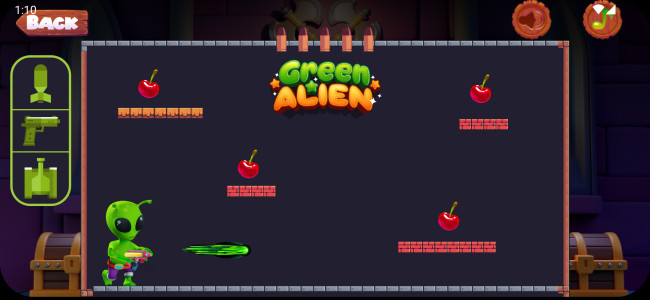 اسکرین شات 6 برنامه The green alien dance