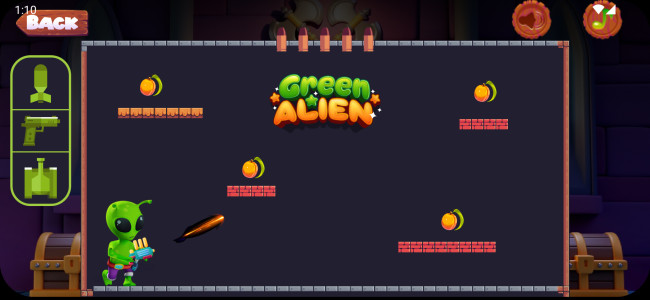 اسکرین شات 7 برنامه The green alien dance