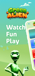 اسکرین شات 2 برنامه The green alien dance