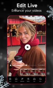 اسکرین شات 3 برنامه Meitu- AI Photo & Video Editor