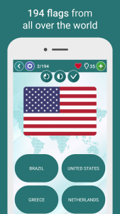 اسکرین شات 1 بازی World Geography Quiz