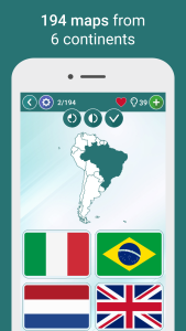 اسکرین شات 2 بازی World Geography Quiz