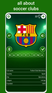 اسکرین شات 2 بازی Soccer Quiz: Club Logos
