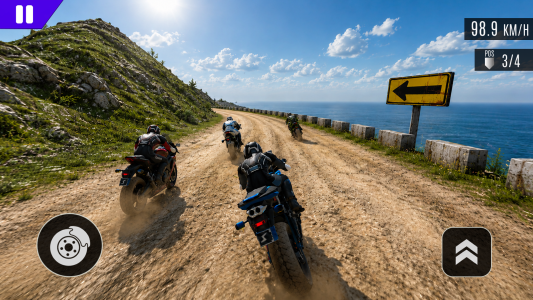 اسکرین شات 2 بازی Hill Bike Racing Game