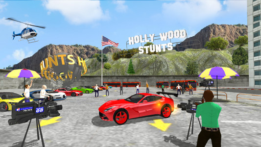 اسکرین شات 2 بازی Car Stunt Racing