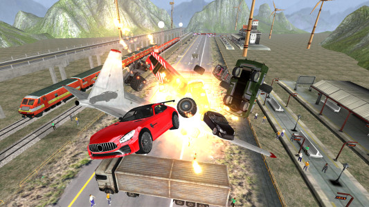 اسکرین شات 5 بازی Car Stunt Racing