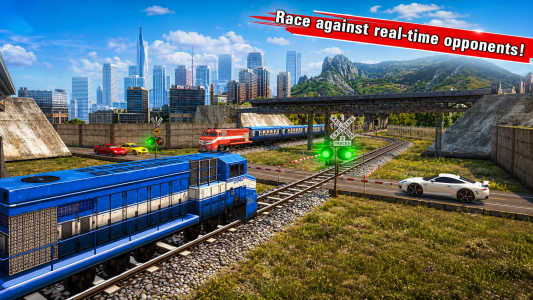 اسکرین شات 6 بازی Train Racing Games 3D 2 Player