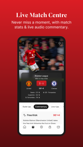 اسکرین شات 5 برنامه Manchester United Official App