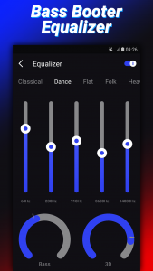 اسکرین شات 4 برنامه Mp3, Music Player
