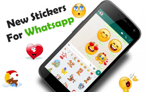اسکرین شات 1 برنامه 😊WAStickerApps emojis stickers for whatsapp