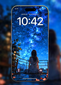 اسکرین شات 6 برنامه Cute Girly Wallpaper HD