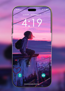 اسکرین شات 5 برنامه Cute Wallpapers For Girls