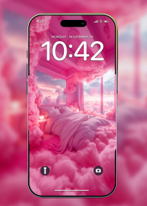 اسکرین شات 3 برنامه Pink Wallpaper HD