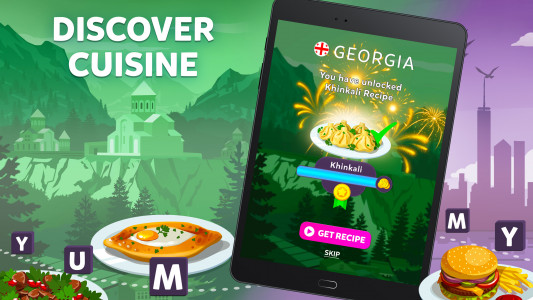 اسکرین شات 7 بازی Wordelicious - Fun Word Puzzle