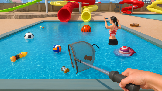 اسکرین شات 3 بازی Waterpark Fun Manager 3D