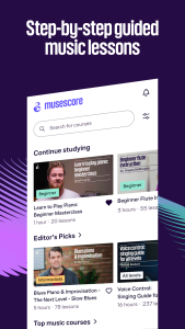 اسکرین شات 6 برنامه MuseScore: Music Chords & Tabs