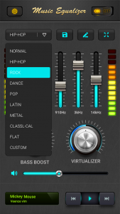 اسکرین شات 2 برنامه Equalizer - Music Bass Booster