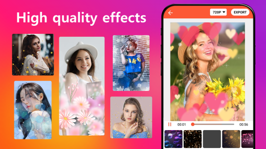 اسکرین شات 3 برنامه Video Maker from Photos, Music