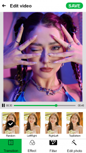 اسکرین شات 3 برنامه photo video maker