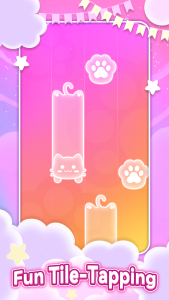 اسکرین شات 1 بازی Dreameow Tiles: Rhythm Cat