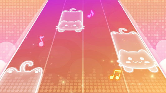 اسکرین شات 8 بازی Dreameow Tiles: Rhythm Cat
