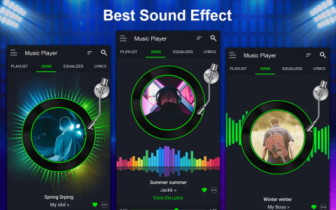 اسکرین شات 3 برنامه CD music player