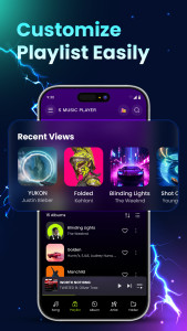 اسکرین شات 6 برنامه Offline Music Player - MP3 App