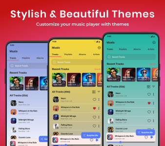 اسکرین شات 4 برنامه Music Player: Player Mp3 Music