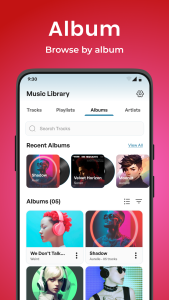 اسکرین شات 6 برنامه Music Player: Player Mp3 Music