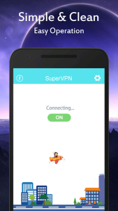 اسکرین شات 2 برنامه SuperVPN - Hotspot VPN Proxy