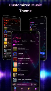 اسکرین شات 5 برنامه Offline Music Mp3 Player- Muso