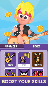 اسکرین شات 4 بازی Street Life: Merge Tap Clicker