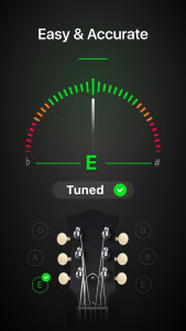 اسکرین شات 3 برنامه Guitar Tuner Pro: Music Tuning