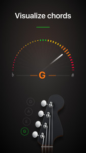 اسکرین شات 4 برنامه Guitar Tuner Pro: Music Tuning