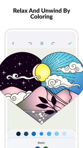 اسکرین شات 5 برنامه Color Pop -Adult Coloring Book