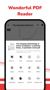 اسکرین شات 2 برنامه Easy PDF - Image to PDF