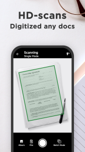 اسکرین شات 1 برنامه Easy Scanner - PDF Maker