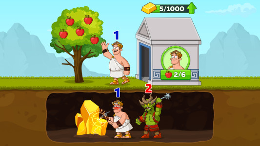 اسکرین شات 1 بازی Hustle Castle: Medieval games