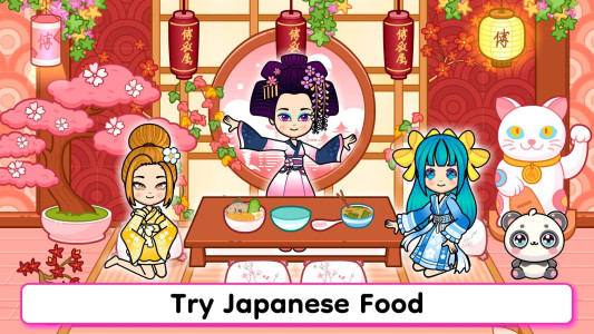 اسکرین شات 3 بازی Tizi Friends Avatar Life World