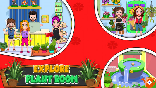 اسکرین شات 3 بازی My FamilyTown City High School