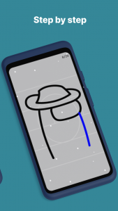 اسکرین شات 4 برنامه How to draw Among Us