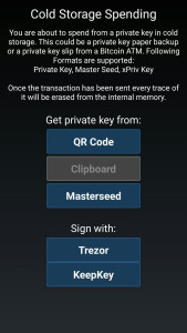 اسکرین شات 6 برنامه Mycelium Bitcoin Wallet