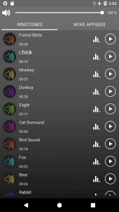 اسکرین شات 2 برنامه Animal Sounds Ringtones