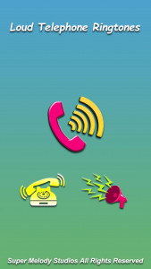 اسکرین شات 1 برنامه Loud Telephone Ringtones