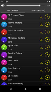 اسکرین شات 2 برنامه MP3 Ringtones for Oppo Phones