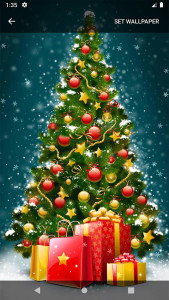 اسکرین شات 6 برنامه Christmas Ringtones Wallpapers