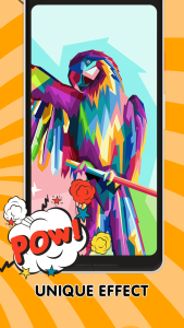 اسکرین شات 5 برنامه Pop Art: Camera Effects Maker