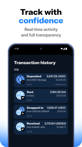 اسکرین شات 5 برنامه Slush — A Sui wallet