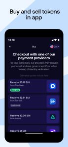 اسکرین شات 2 برنامه Slush — A Sui wallet