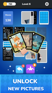 اسکرین شات 2 بازی Solitaire - Puzzle Images